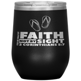 MeditateHealing.com Stainless Steel Vacuum Insulated Wine Tumbler