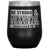 MeditateHealing.com Stainless Steel Vacuum Insulated Wine Tumbler