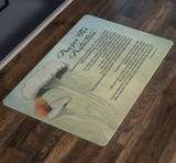 Bible Verses Anti-Slip Protective Doormat Prayer for Protection ~Psalm 91:9-16~ (Design: Butterfly 2)