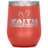 MeditateHealing.com Stainless Steel Vacuum Insulated Wine Tumbler