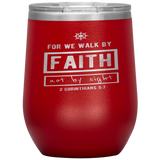 MeditateHealing.com Stainless Steel Vacuum Insulated Wine Tumbler