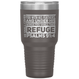 MeditateHealing.com 30oz Vacuum Tumbler