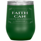 MeditateHealing.com Stainless Steel Vacuum Insulated Wine Tumbler