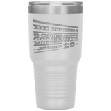 MeditateHealing.com 30oz Vacuum Tumbler