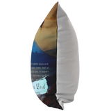 MeditateHealing.com Superior Broadcloth Fabric Throw Pillow Case