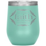 MeditateHealing.com Stainless Steel Vacuum Insulated Wine Tumbler