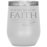 MeditateHealing.com Stainless Steel Vacuum Insulated Wine Tumbler