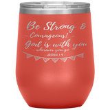 MeditateHealing.com Stainless Steel Vacuum Insulated Wine Tumbler