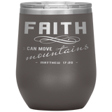 MeditateHealing.com Stainless Steel Vacuum Insulated Wine Tumbler