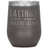 MeditateHealing.com Stainless Steel Vacuum Insulated Wine Tumbler