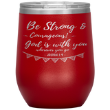 MeditateHealing.com Stainless Steel Vacuum Insulated Wine Tumbler