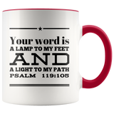 MeditateHealing.com Accent Mugs