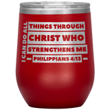 MeditateHealing.com Stainless Steel Vacuum Insulated Wine Tumbler