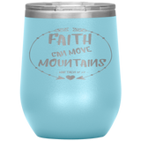 MeditateHealing.com Stainless Steel Vacuum Insulated Wine Tumbler