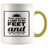MeditateHealing.com Accent Mugs