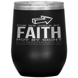 MeditateHealing.com Stainless Steel Vacuum Insulated Wine Tumbler