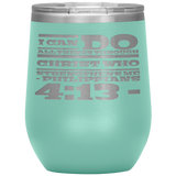 MeditateHealing.com Stainless Steel Vacuum Insulated Wine Tumbler