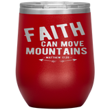 MeditateHealing.com Stainless Steel Vacuum Insulated Wine Tumbler