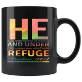 MeditateHealing.com | Dishwasher Safe Black Mugs
