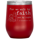 MeditateHealing.com Stainless Steel Vacuum Insulated Wine Tumbler