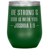 MeditateHealing.com Stainless Steel Vacuum Insulated Wine Tumbler