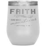 MeditateHealing.com Stainless Steel Vacuum Insulated Wine Tumbler