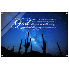Contemporary Acrylic Print | God Blessed Us With Every Spiritual Blessings ~Ephesians 1:3~