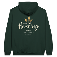 Premium Unisex Hoodie | Your Healing Shall Spring Forth -Isaiah 58:8-