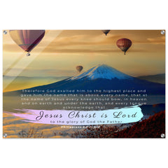 Contemporary Acrylic Print |  At The Name Of Jesus Every Knee Should Bow ~Philippians 2:9-11~