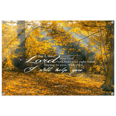 Contemporary Acrylic Print | Fear Not, I Will Help You ~Isaiah 41:13~