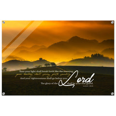 Contemporary Acrylic Print | Your Healing Shall Spring Forth Speedily ~Isaiah 58:8~