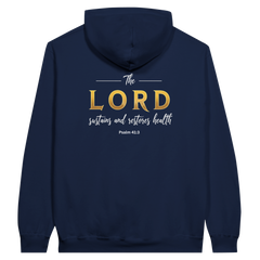 Premium Unisex Hoodie | The Lord Sustains And Restores Health -Psalm 41:3-