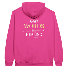 Premium Unisex Hoodie | God's Words Bring Healing -Proverbs 4:20-22-