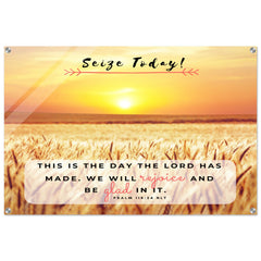 Contemporary Acrylic Print |   Rejoice And Be Glad ~Psalm 118:24~