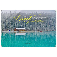 Contemporary Acrylic Print |  He Has Become My Salvation ~Psalm 118:14~
