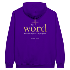 Premium Unisex Hoodie | My Word Will Accomplish Its Purpose -Isaiah 55:11-
