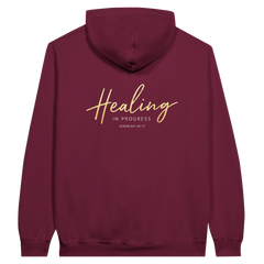 Premium Unisex Hoodie | Healing in Progress -Jeremiah 30:17-
