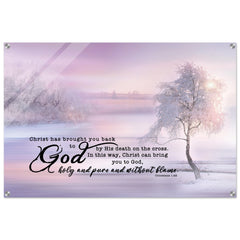 Contemporary Acrylic Print | Salvation through Christ ~Colossians 1:22~