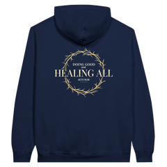 Premium Unisex Hoodie | Doing Good And Healing All -Acts 10:38-
