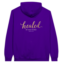 Premium Unisex Hoodie | Healed By His Word -Psalm 107:20-