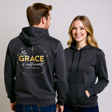 Premium Unisex Hoodie | My Grace is Sufficient -2 Corinthians 12:9-