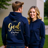 Premium Unisex Hoodie | God is the Strength of My Heart -Psalm 73:26-