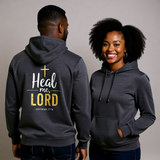 Premium Unisex Hoodie | Heal Me, Lord -Jeremiah 17:14-