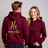 Premium Unisex Hoodie | He Took Our Infirmities -Matthew 8:17-