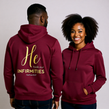 Premium Unisex Hoodie | He Took Our Infirmities -Matthew 8:17-