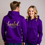 Premium Unisex Hoodie | Healed By His Word -Psalm 107:20-