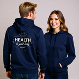 Premium Unisex Hoodie | Health to Your Body -Proverbs 3:7-8-