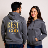 Premium Unisex Hoodie | My Soul Finds Rest in God -Psalm 62:1-2-