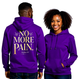 Premium Unisex Hoodie | No More Pain -Revelation 21:4 -