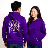Premium Unisex Hoodie | No More Pain -Revelation 21:4 -